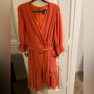 Maison Tara Asymmetrical Plus Size Dress